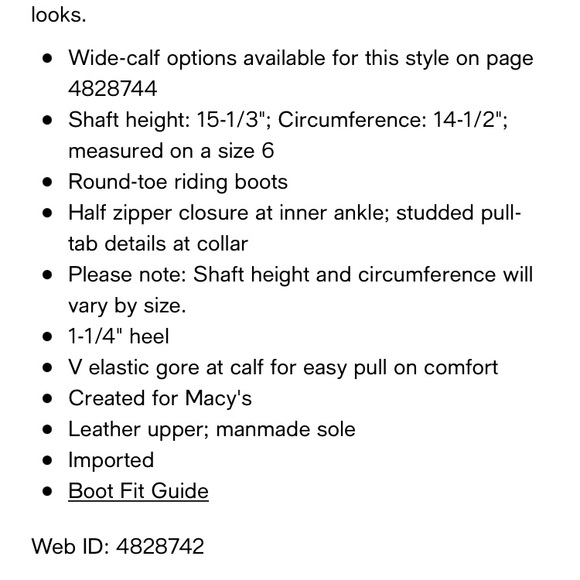 New and in immaculate condition. INC Fawne Genuine Leather black riding boots. - Picture 7 of 12